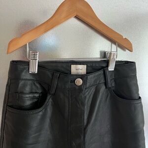 Aritzia Melina Leather Pants